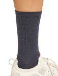 Dámské merino městské ponožky ICEBREAKER Wmns Lifestyle_Light Crew, Graphite/Tang velikost: 35-37 (S)