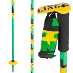 Freeski hůlky LINE Pin green 15/16 Délka hůlek: