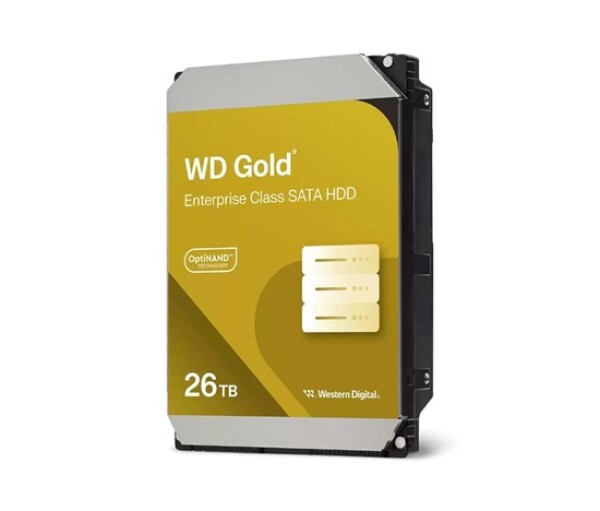 WD GOLD WD261KRYZ 26TB, SATA III 3.5", 512MB 7200RPM, 291MB/s, CMR, Enterprise EDF_8100590