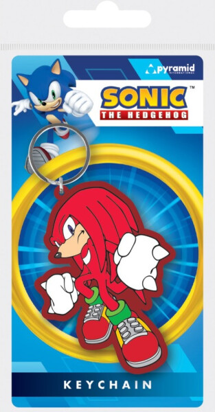 Sonic gumová klíčenka Knuckles - EPEE