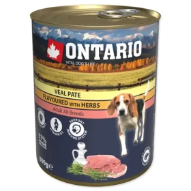 Ontario Konzerva telecí s bylinkami paté 800g (214-21184)