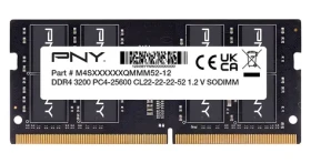 PNY Performance 16GB DDR4 3200MHz / Operační paměť / SO-DIMM / CL22 / 1.2V (MN16GSD43200-SB)