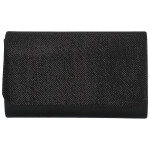 Módní dámská plesová kabelka Finella, černá