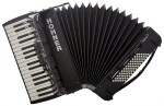 Hohner Amica Forte III 72 Black Silent Key