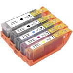 KMP Ink náhradní Epson 29XL, T2996, T2991, T2992, T2993, T2994 kompatibilní kombinované balení černá, azurová, purppurov