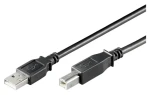 Goobay 93596 černá / Kabel USB 2.0 A-B / 1.8 m (93596)
