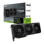 ASUS PRIME GeForce RTX 5080 16GB / 2617MHz / 16GB GDDR7 / 256-bit / 1x HDMI + 3x DP / 850W (16) (90YV0LX1-M0NA00)
