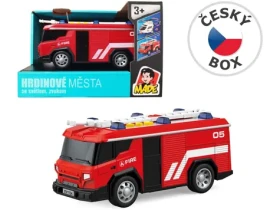 Made 25233 - Auto hasiči 1:24 s bateriemi
