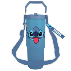 Lilo a Stitch cestovní hrnek s popruhem Stitch - EPEE