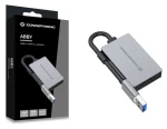 Conceptronic USB-A 3.2 na HDMI 1.4 šedá / Adaptér / 1920 × 1080 px / 60 Hz / 0,16 m (ABBY22G)