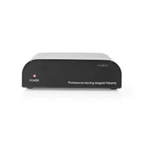 Nedis Předzesilovač / Vstupní konektor: 1x RCA / Výstupní konektor: 1x RCA / 2 Kanály / Gramofon / Phono (AAMP2411BK)