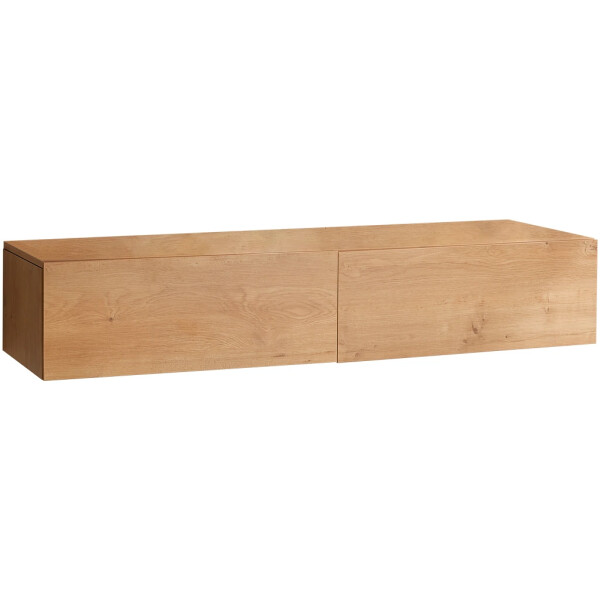 CERANO - Koupelnová skříňka pod nástěnné umyvadlo/doplňková Noira - dub medový - 150x28x43 CER-8050BD7611