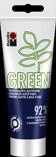 Marabu Green Alkydová barva - noční modrá 100 ml