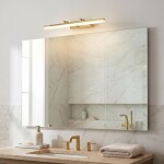 Koupelnové nástěnné LED svítidlo APP1873-1W 60cm GOLD OSW-66028