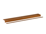 Vinylový schod – Kingstone 120 × 12,5 × 5,5 cm + lišta 120 × 4 cm