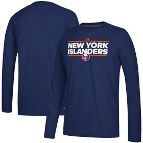 Pánské Tričko New York Islanders Adidas Dassler Climalite Long Sleeve Velikost: S