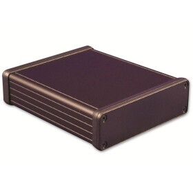 Hammond Electronics 1455L1202BK profilové pouzdro 120 x 103 x 30.5 hliník černá 1 ks