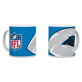 Hrnek Carolina Panthers NFL Shadow Logo & Shield (330 ml)