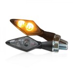 Led moto blinkry Spark, černé, tónované sklo, homologované