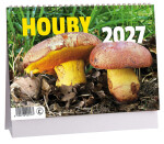 Stolní kalendář 2027 Aria Houby