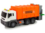 Mamido Popelářské auto na třídění odpadu 1:16 oranžové