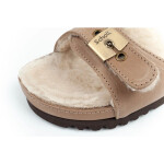 Scholl Iconic MEG Taupe W F303171062 dámské žabky 38