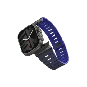 SKINARMA GEMINI magnetický řemínek pro Apple Watch 49/46/45/44 mm Navy (8886461247459)