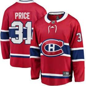 Fanatics Pánský Dres Montreal Canadiens #31 Carey Price Breakaway Alternate Jersey Velikost: