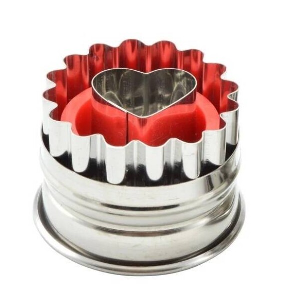 Dortisimo Perfect Home vypichovač se středem Srdíčko ve vroubkovaném kolečku