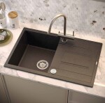 Quadron - Kuchyňská baterie Caren BRUSH NICKEL 3623512_BS