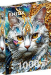 Puzzle Kočka s drahokamy 1000 dílků