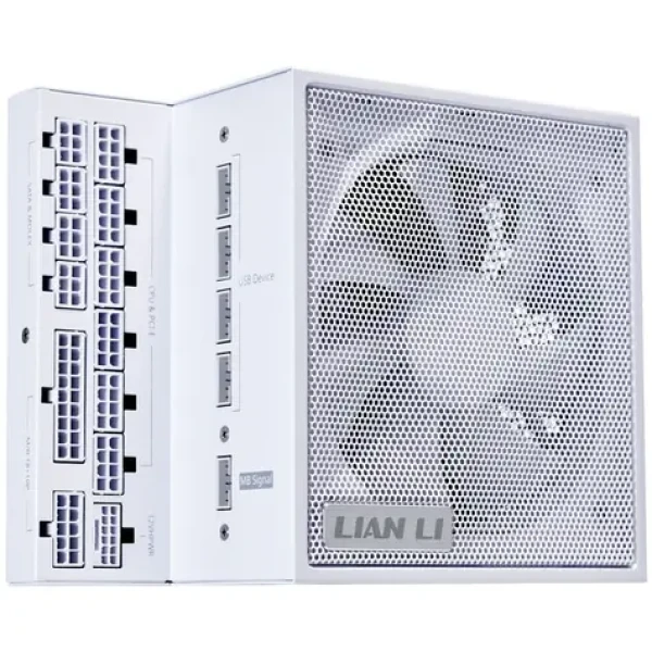 Lian Li EDGE EG1000 80 PLUS Platinum bílá / ATX 3.1 / 1000W / 80PLUS Platinum / Aktivní PFC / modulární (EG1000 WHITE)