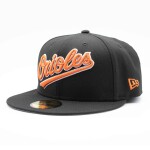 New Era Pánská kšiltovka Baltimore Orioles MLB Script 59FIFTY Fitted Velikost: 7 1/2
