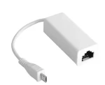 MicroConnect Adaptér micro USB (M) - RJ-45 (F) bílá (USBMICROETHB)