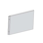 RAVAK - Vanové panely Boční panel k vaně Chrome 70, bílý CZ72110A00