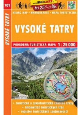 SC 701 Vysoké Tatry 1:25 000
