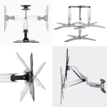 StarTech Nástěnný TV držák Full Motion / 23-55" / VESA 75-400 mm / nosnost 30 kg / naklápěcí, otočný (FHA-TV-WALL-MOUNT)