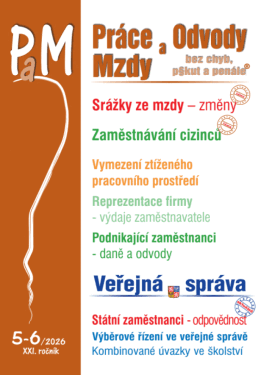 PaM 5-6/2026 Změny srážek ze mzdy - Ladislav Jouza