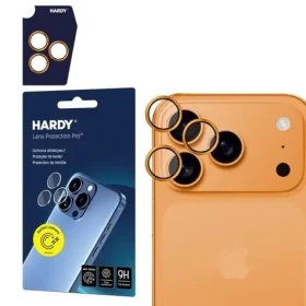 3mk HARDY Lens Protection Pro skla na fotoaparát pro Apple iPhone 17 Pro /17 Pro Max Orange (5903108670081)