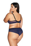 BIUSTONOSZ AV 2120 NAVY BLUE SSS tmavě modrá 85G