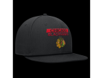 Fanatics Pánská kšiltovka Chicago Blackhawks NHL AP Rink Prime Structured Mid Crown Adj. Squarevisor Snapback