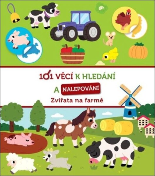 101 věcí hledání nalepování Zvířata na farmě