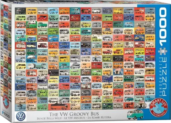 EUROGRAPHICS Puzzle VW Groovy Bus