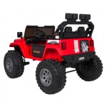 Mamido Elektrické autíčko Extreme Sport 4x4 s proměnlivou velikostí červené