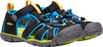 Dětské sandály Keen Seacamp II CNX youth black/brilliant blue Velikost: 37
