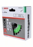 BOSCH Heavy for Inox 2608620733 / Kotoučový kartáč / X-LOCK / copánkový / nerez ocel / 115 mm / Síla drátu: 0.50 mm (2608620733)