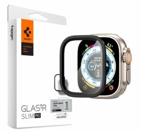 Spigen ochranné sklo tR Slim Pro pro Apple Watch Ultra 49mm, černá AGL06163