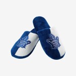 FOCO Pánské pantofle Toronto Maple Leafs Team Logo Staycation Slipper Velikost: EU