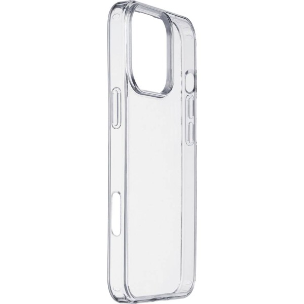 Cellularline Clear Strong Case zadní kryt na mobil Apple iPhone 16 Pro transparentní 1552552 CLEARDUOIPH16PROT