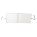 Busy B Kniha hostů Sage Faux, růžová barva, zelená barva, papír, textil